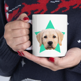 Dog Face Mug, Gift For Dog Lover, Custom Mug With Your Dog Face, Custom Dog Mug, Personalized Gift, Dog Mug, Dog Lover Gift, Customized Dog Mug