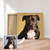 Pet Painting Potrait, Custom Pets Portrait, Custom Dog Portrait, Custom Watercolor Portrait, Dog Art, Dog Watercolor, Dog Painting