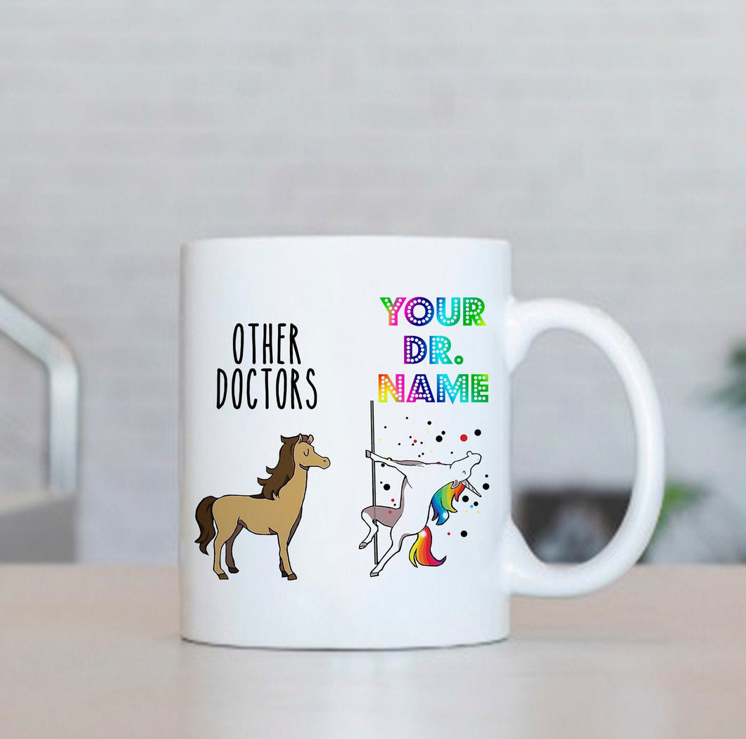 Funny Doctor Personalized Mug, Custom Coffee Mug Gift, Funny Gift for Doctors, Funny Doctor Gift Ideas