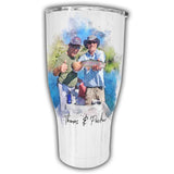 Personalized Tumbler for Fishing Dad, Fishing Dad Tumbler, Gift for Dad Tumbler