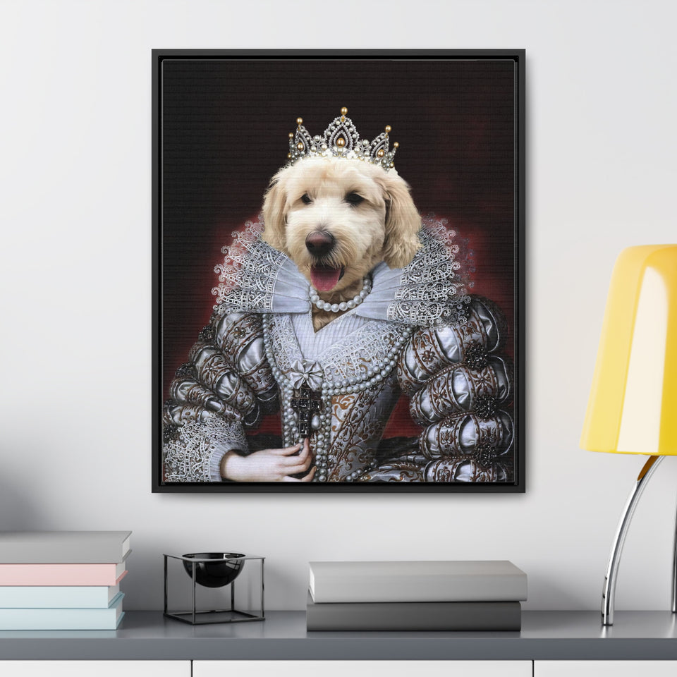 Custom Pet Portrait, Royal Pet Portrait, Mother'S Day Gift Pet Portrait Regal, Dog Portrait, Pet Loss Gift, Dog Passed Away, King Queen Pet