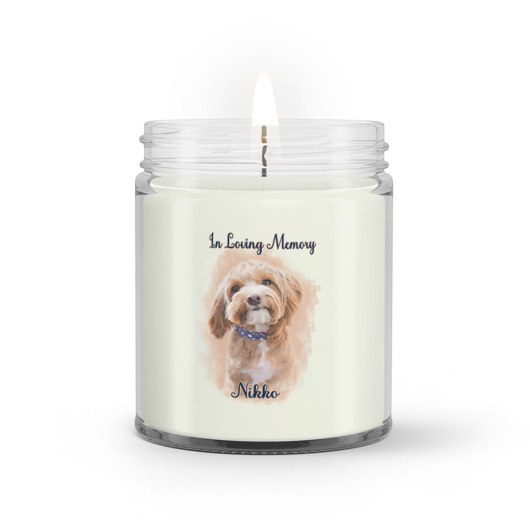 Personalized Custom Pet Dog Cat Memorial Candle - GreatestCustom
