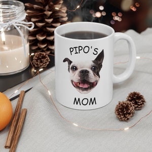 Dog Face Personalized Mug, Custom Coffee Mug Gift, Dog Photo Mug, Custom Dog Mug, Personalized Dog Mug, Dog Mom Mug, Dog Dad Mug
