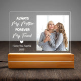 Mother's Day Gifts Personalized Gifts For Mom Acrylic Plaque LED Lamp Night Light