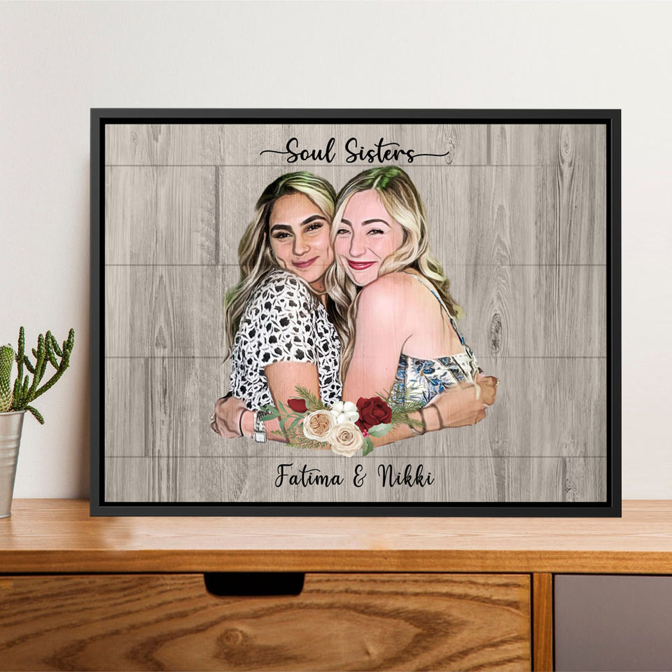 Amazon.com: Best Friend Birthday Gifts for Women, Personalized Gifts for Best  Friend Sister, Custom Wood Prints with Photos, Customized Wall Art for  Bestie, Friendship Memorial Gifts : Handmade Products
