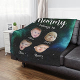 Personalized Funny Mom This Mommy Belongs To Fleece/Sherpa Blanket