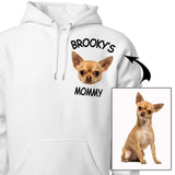 Chihuahua's Mom Hoodie, Dog Mom Gift, Dog Mom Shirt, Mother's Day Dog Mommy Gift, Dog Mom Hoodie