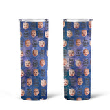 Personalized Best Dad Ever Custom Photo 20oz Tumbler