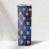 Personalized Best Dad Ever Custom Photo 20oz Tumbler