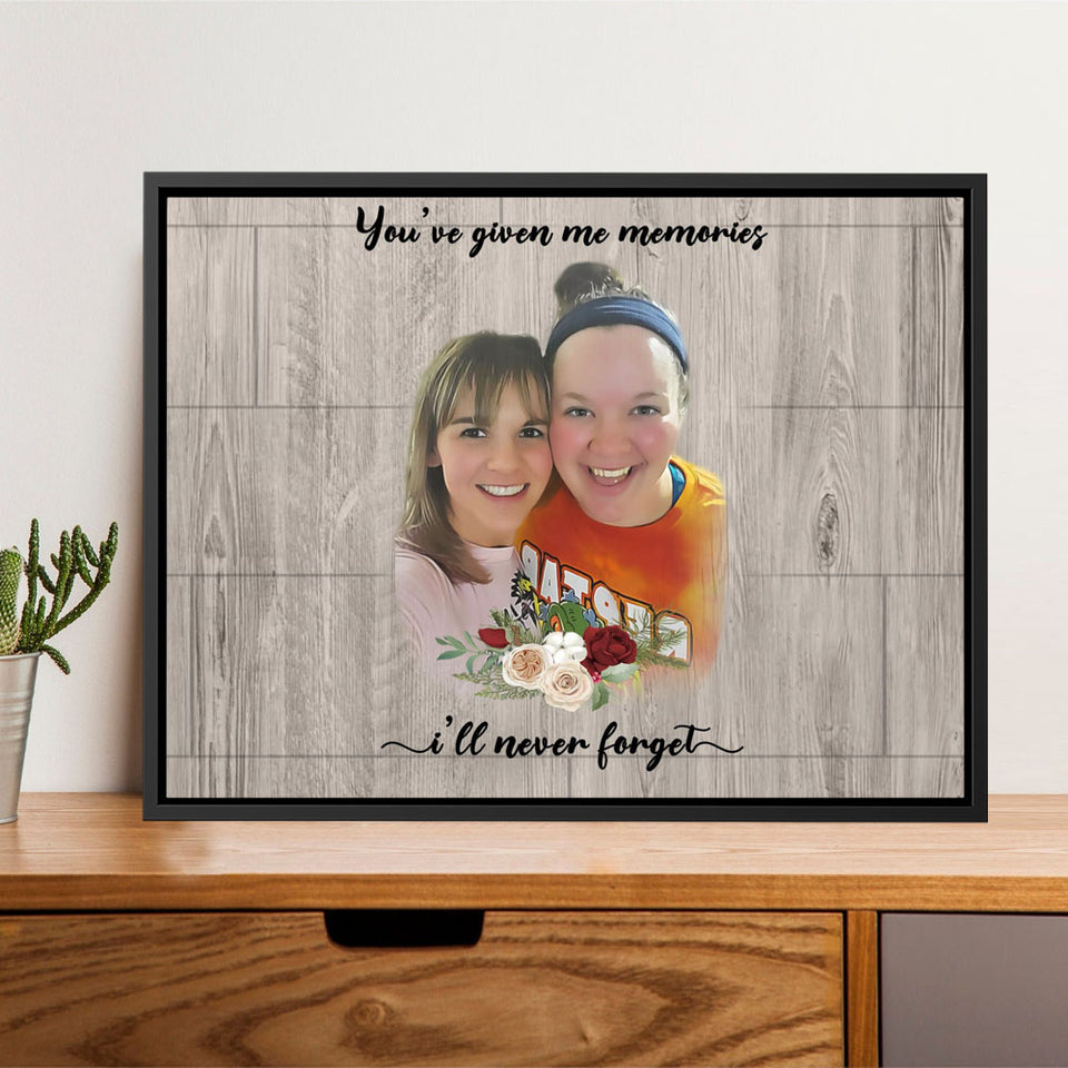 Besties picture frame personalized gift - Gift for best friend