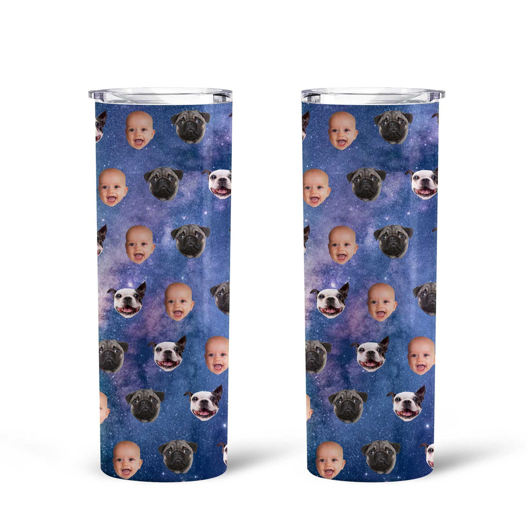 Personalized Custom Photo Tumbler, Funny Custom Photo Picture 20oz Tumbler