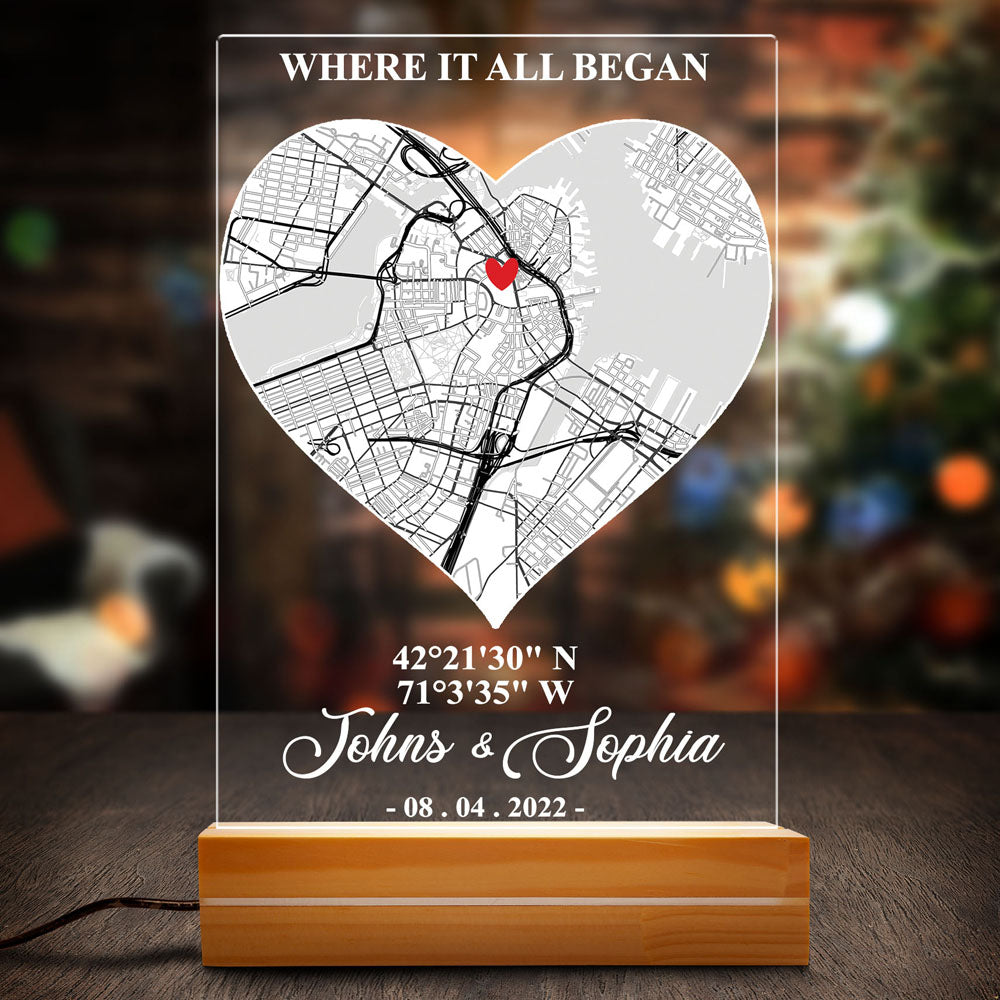 Personalized Valentines Gifts for Her, Acrylic Plaque Custom Star Map for  Him