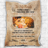 Personalized Photo Gift For Wife, Gift For Her, To My Wife Gift Blanket - Gift For Wife
